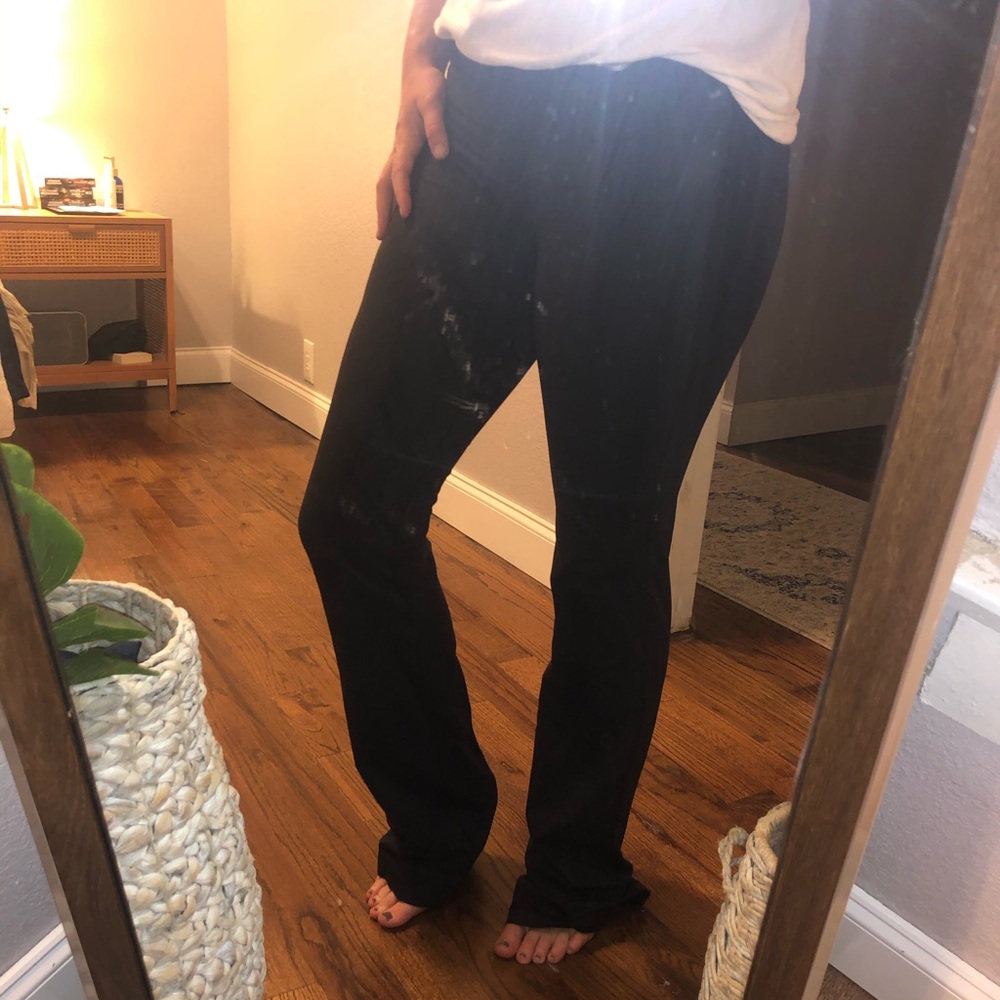 Lulu Lemon Black Bootcut Legging